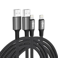 Câble Lightning vers USB PD20W 5V/2.4A en nylon tressé, à charge rapide