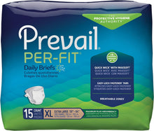 Changes de protection pour incontinence Prevail Per-Fit, absorption maximale Plus, très grande taille, paquet de 56