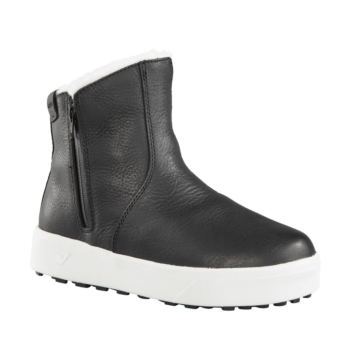 Bottes d'hiver en cuir doublées de laine Liberty pour femme Baffin