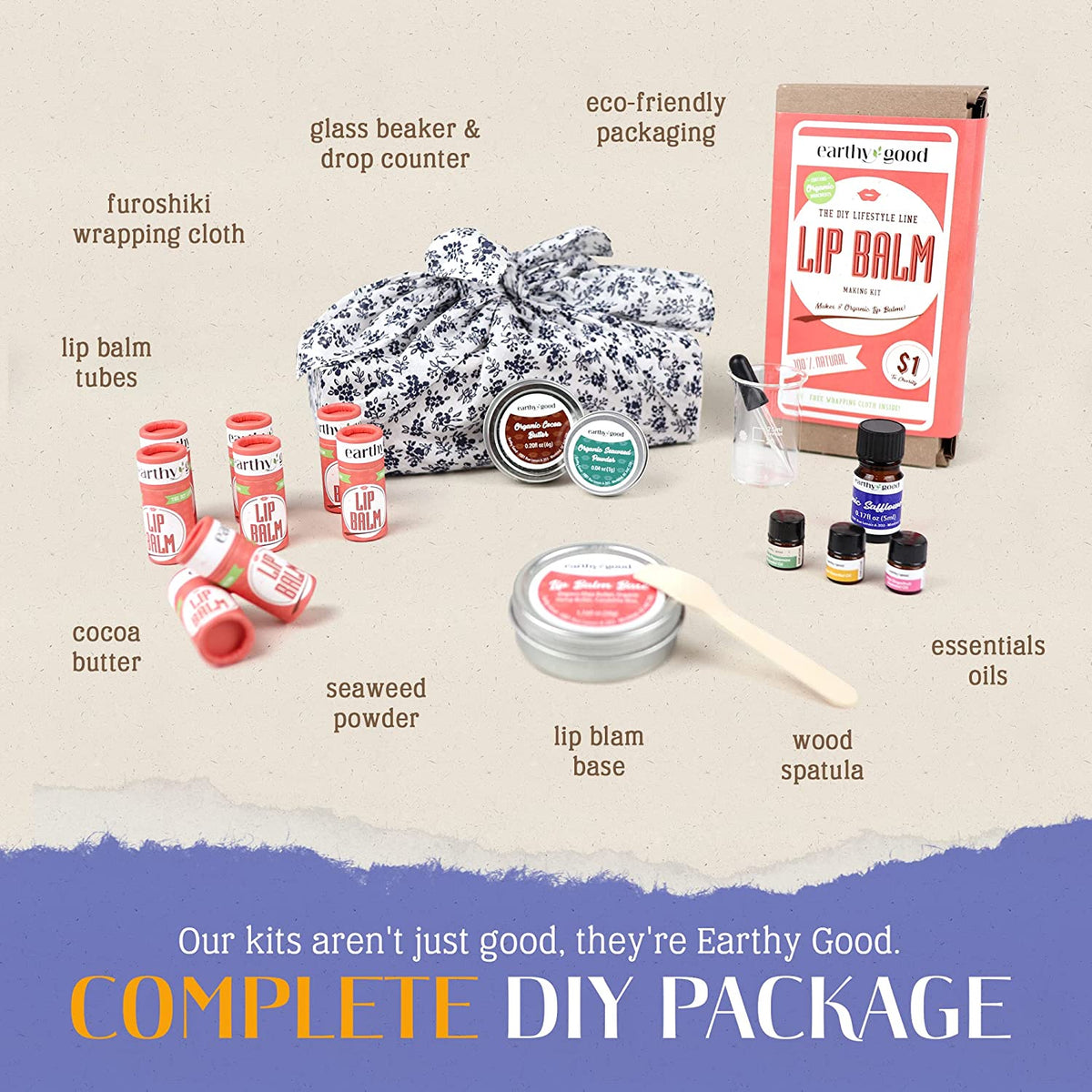 DIY Lip Balm Making Kit for Adults