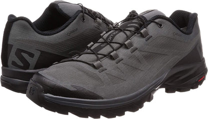 Salomon Mens Outpath GTX Waterproof Hiking Shoes Black Size 13 US