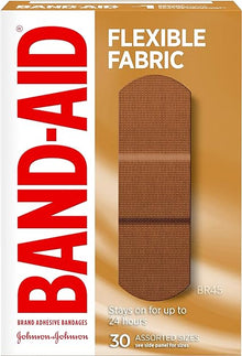 Pansements adhésifs en tissu Our-Tone de la marque Band-Aid