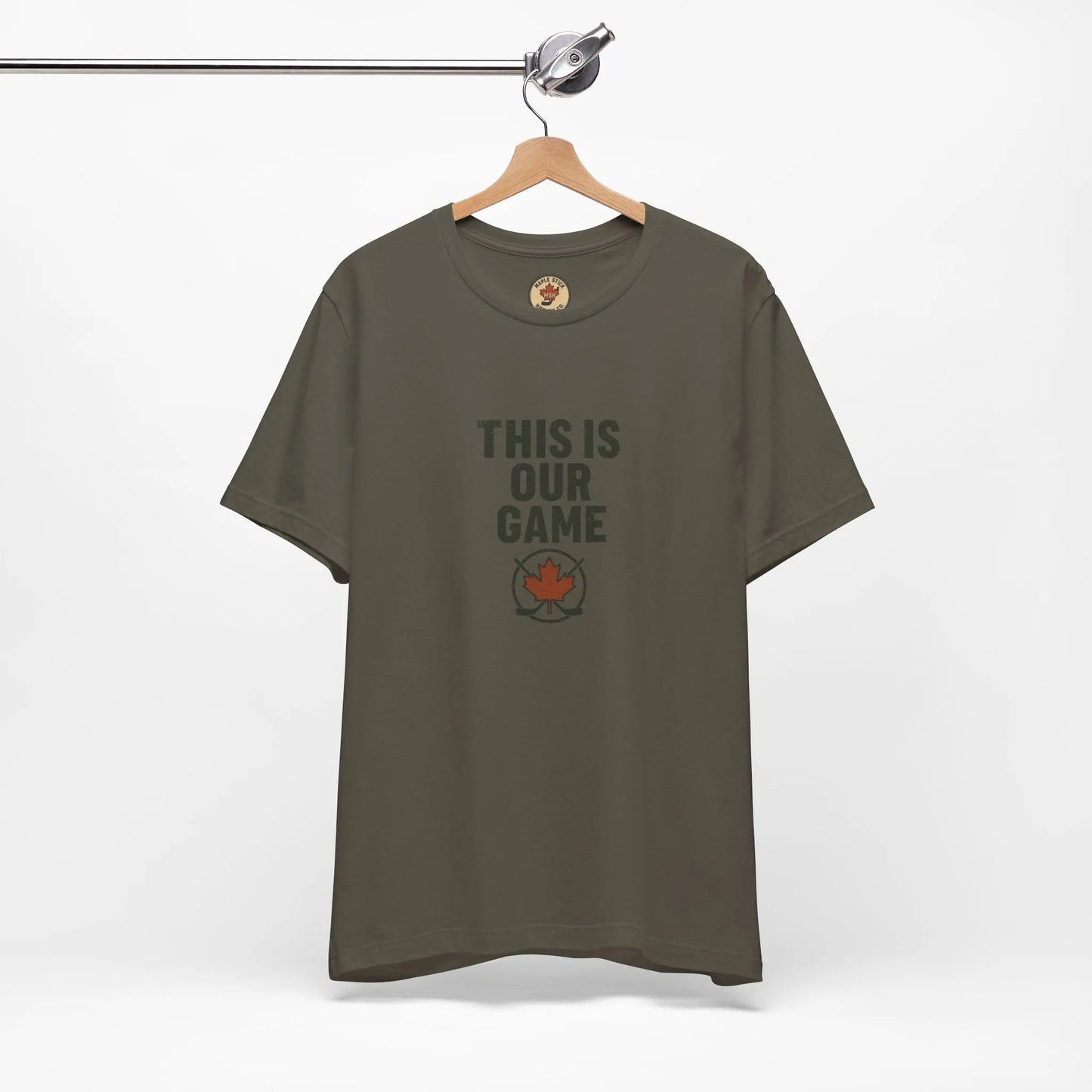 T-shirt de supporter de hockey Maple Stick – L'esprit des jours de match