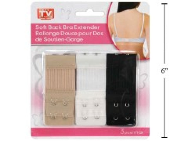 CTG Soft Back Bra Extender (3pcs) - 82177