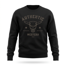SWEAT-SHIRT OUEST AUTHENTIQUE | Noir