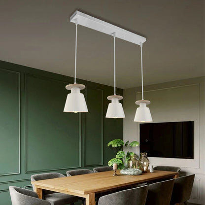 Plafonnier lustre LED moderne – Lampe suspendue rétro européenne en fer pour salle à manger, chambre et salon