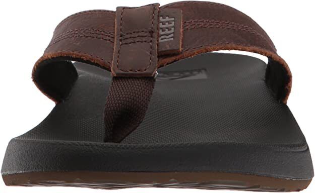 Reef Mens's Cushion Phantom LE Premium Leather Flip Flops