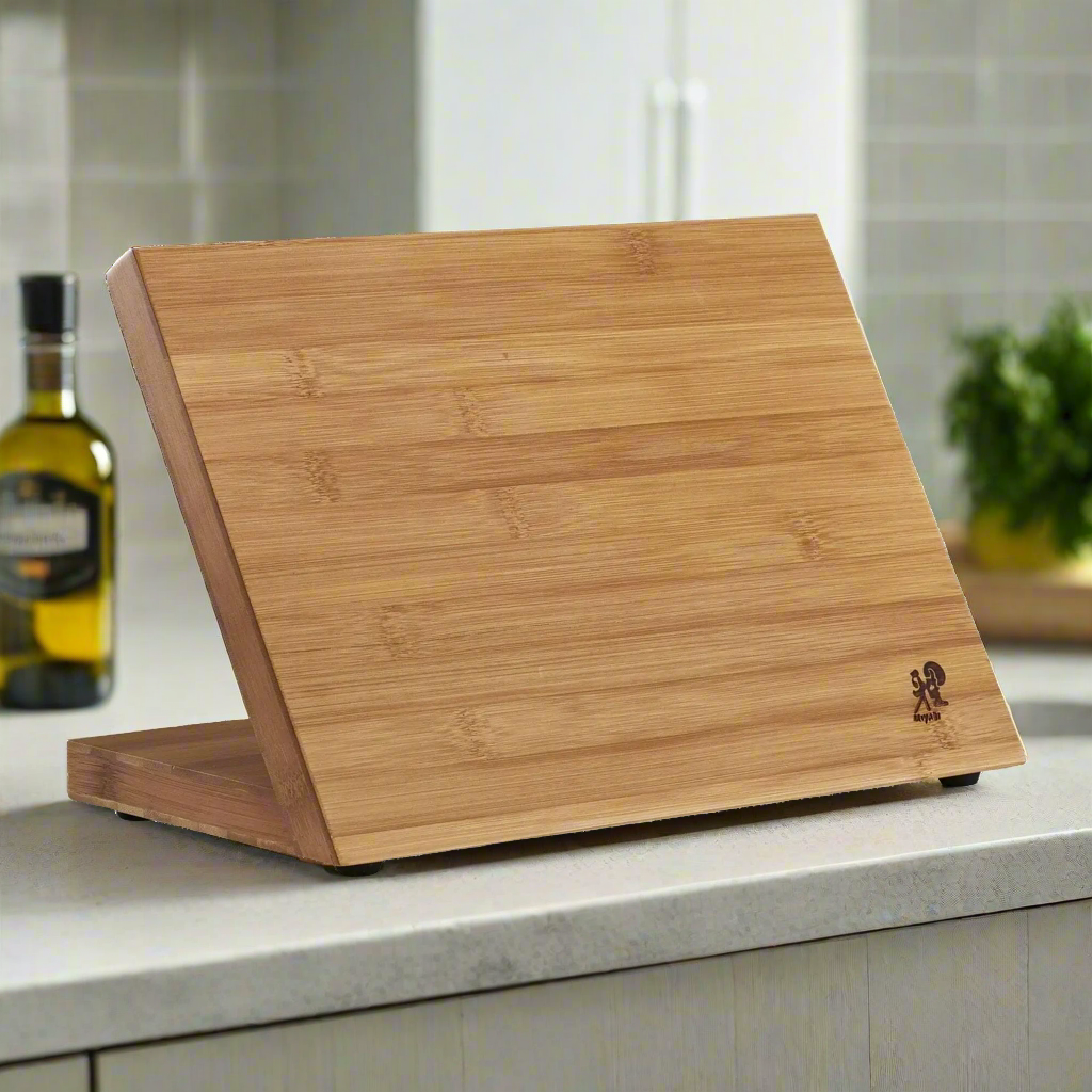 Bloc de couteaux magnétique Miyabi – Rangement en bambou (bloc seulement)