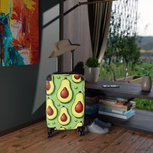 Valise à motif avocat – Bagage cabine coloré à imprimé fruits