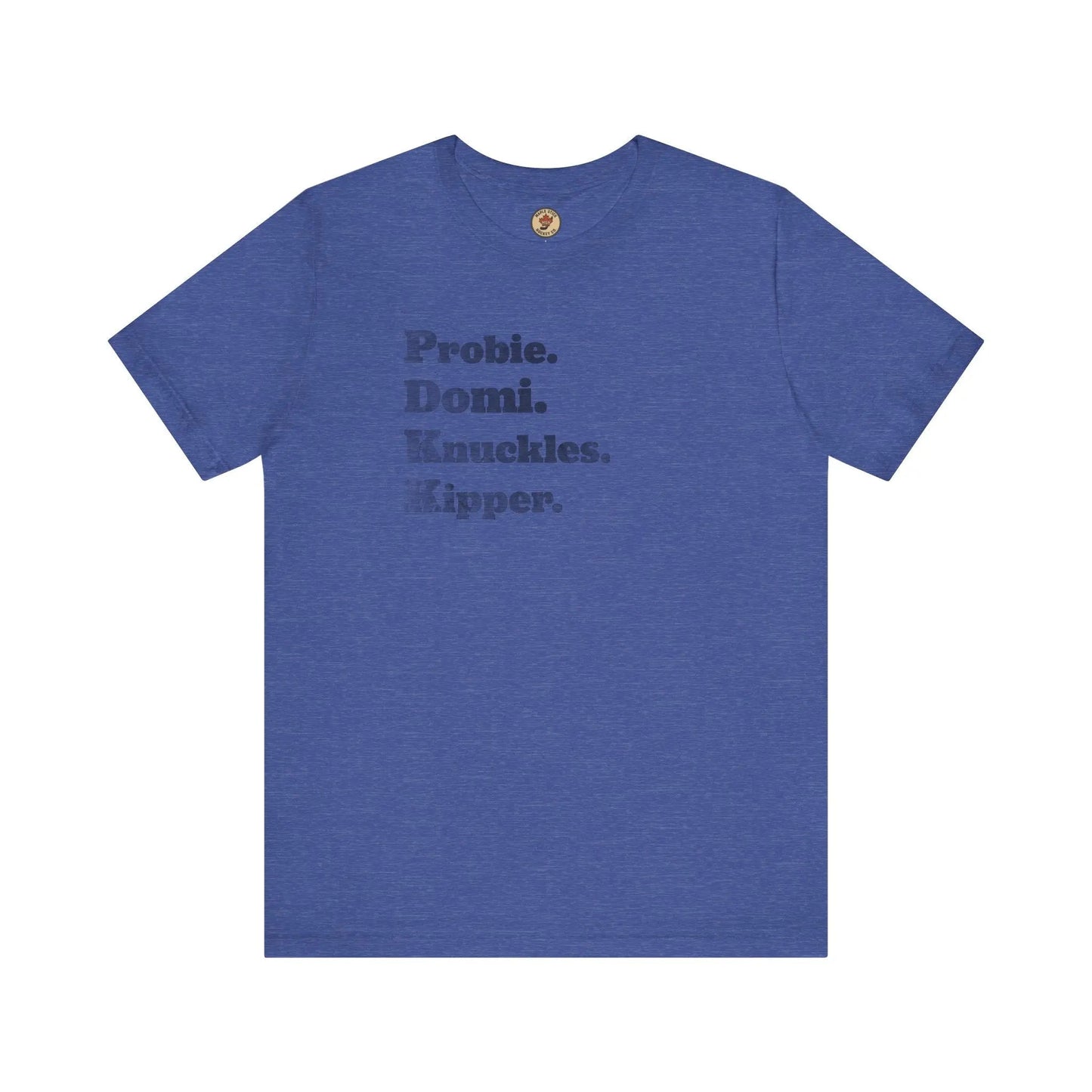 T-shirt Probie Domi Knuckles Kipper - Bagarreurs de la LNH - Maple Stick Hockey Co. - Vrai fan