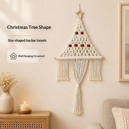 Christmas Hand-knitted Christmas Tree Ornament