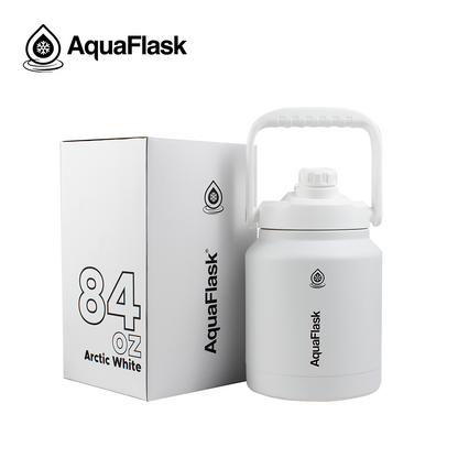 Bouteilles d'eau isothermes sous vide AquaFlask Original 2484 ml (84 oz)