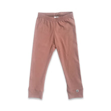 Kids’ Bamboo Leggings | Terracotta Rib