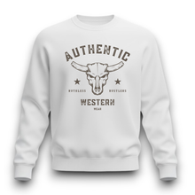 SWEAT-SHIRT OUEST AUTHENTIQUE | Blanc