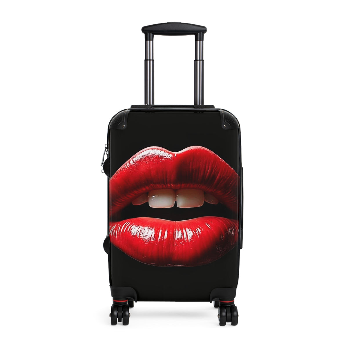 Valise Cabine - Housse de Bagage Lèvres Rouges Vives