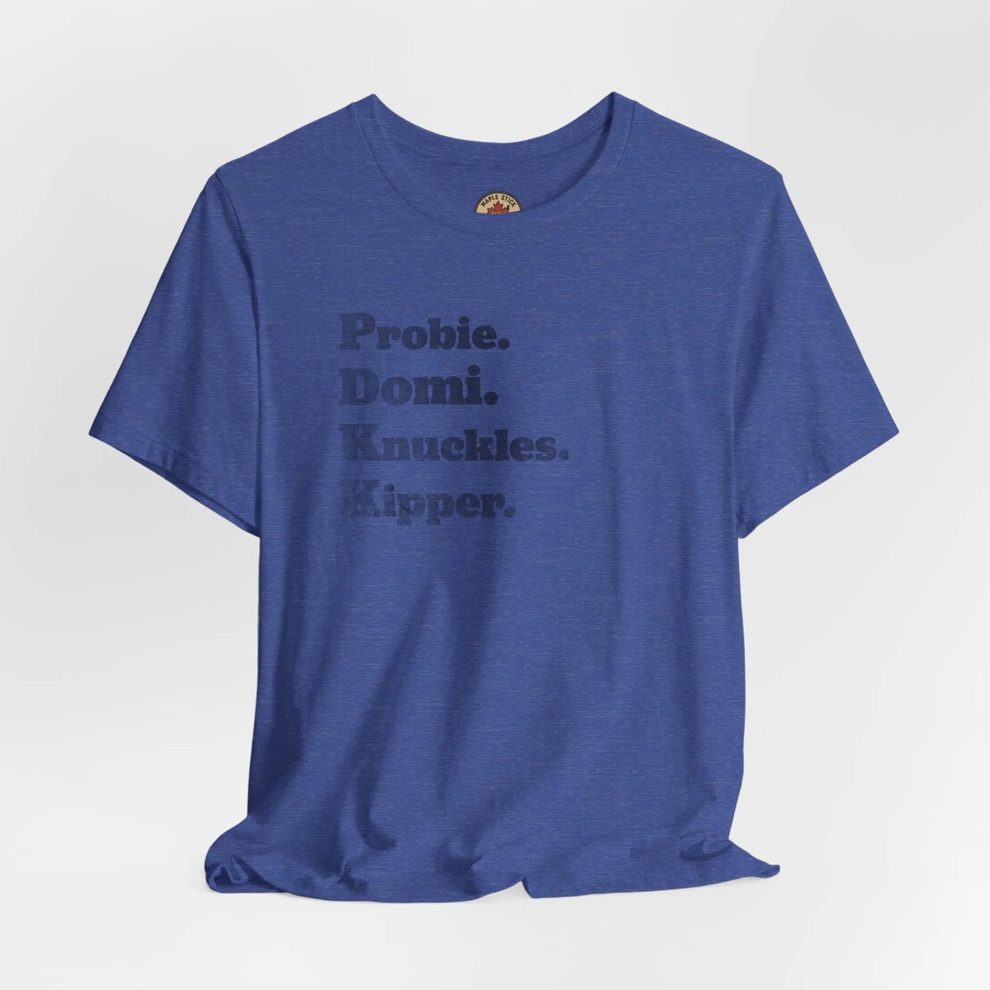 T-shirt Probie Domi Knuckles Kipper - Bagarreurs de la LNH - Maple Stick Hockey Co. - Vrai fan