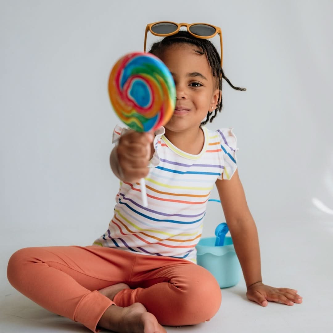 Baby/Kids' Bamboo Ruffle Shoulder | Magenta