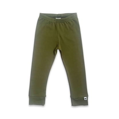 Kids’ Bamboo Leggings | Terracotta Rib