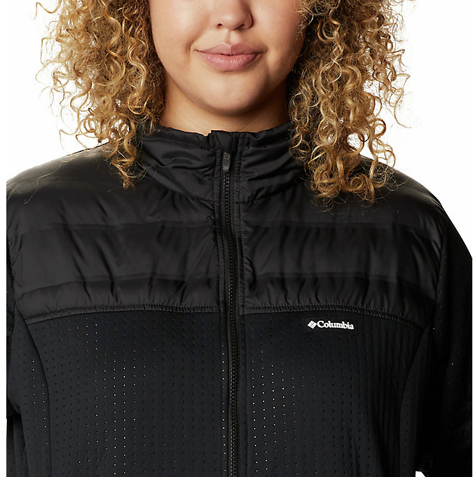 Veste zippée hybride Columbia Northern Canyon pour femme, Taille : XL