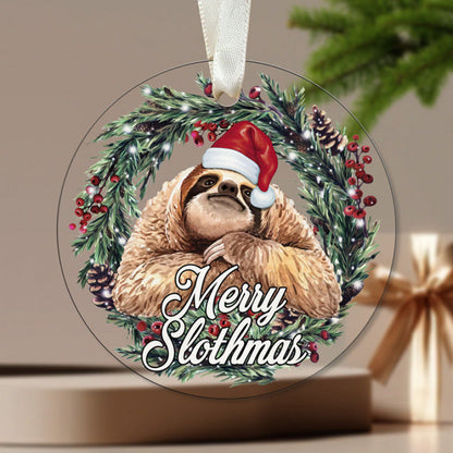 Acrylic Christmas Tree Pendant Ornaments – 34 Festive Holiday Designs
