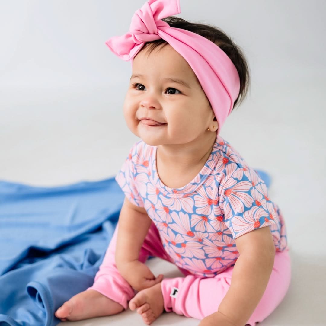 Bamboo Baby Short-Sleeved Bodysuit | Coastal Keepsakes