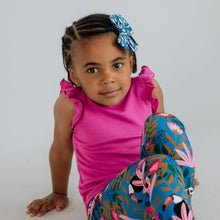 Baby/Kids' Bamboo Ruffle Shoulder | Magenta