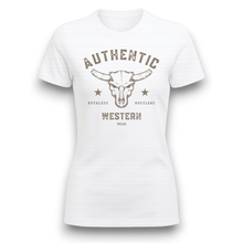 T-SHIRT FEMME WESTERN AUTHENTIQUE | Blanc