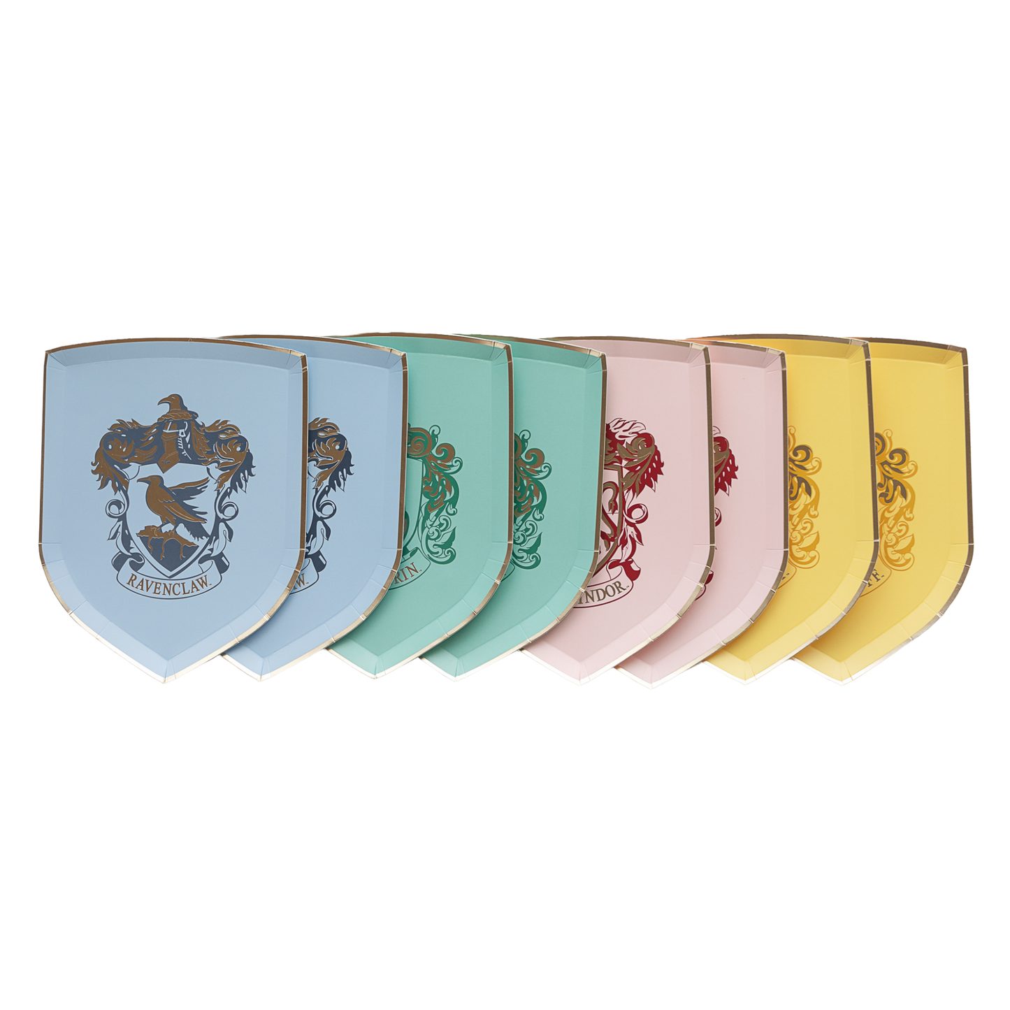 Assiettes Fierté des Maisons Harry Potter