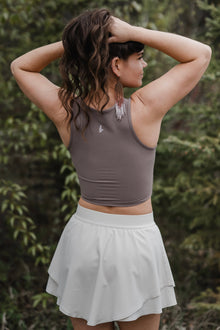 Ribbed Tank *Built in Bra