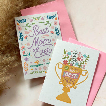 À la meilleure maman du monde | Mini-carte de vœux Fête des Mères