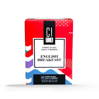 Thé noir English Breakfast - 24 sachets pyramidaux
