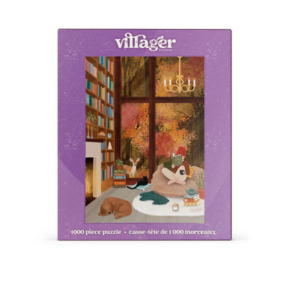 Bibliothèque des rêves | Puzzle 1000 pièces pour adultes | Conçu au Canada par Tara Younggren
