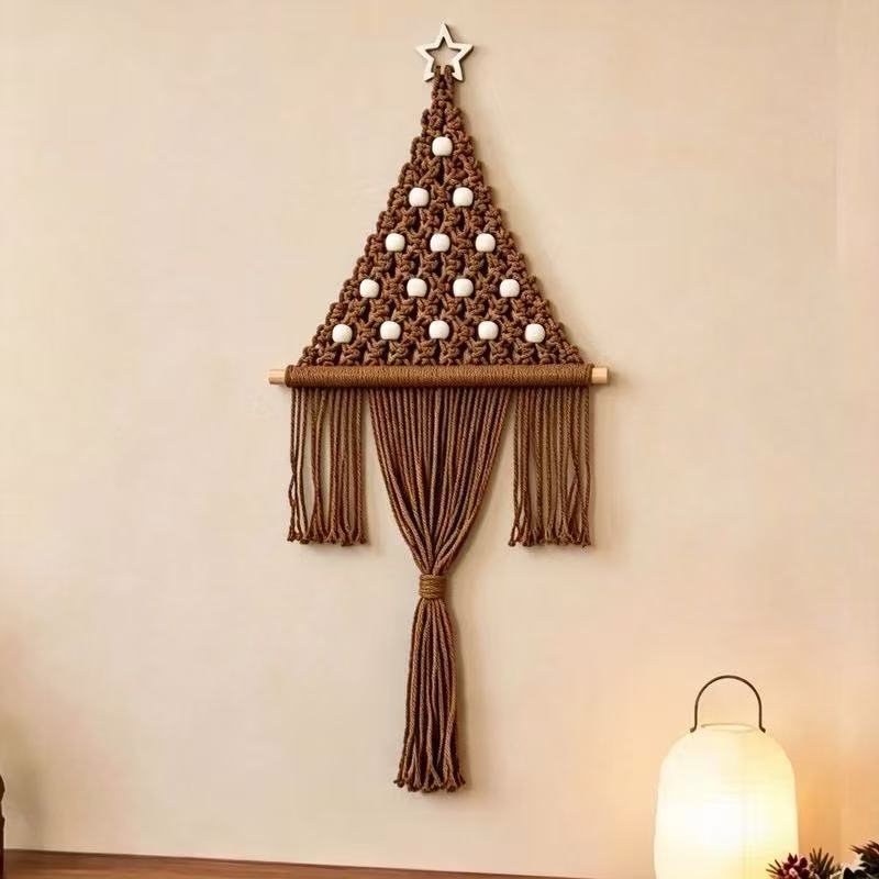 Christmas Hand-knitted Christmas Tree Ornament