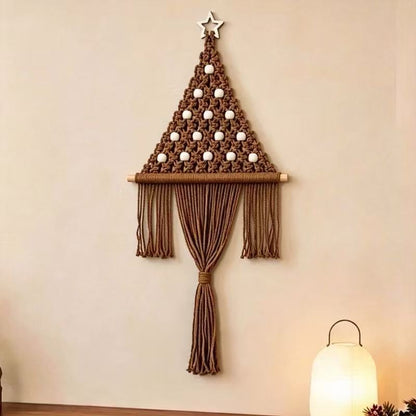 Christmas Hand-knitted Christmas Tree Ornament