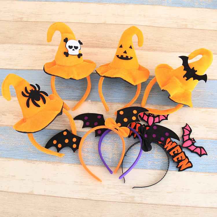 Accessoires de cheveux effrayants pour Halloween – Serre-tête festif, accessoire de déguisement pour adultes et enfants