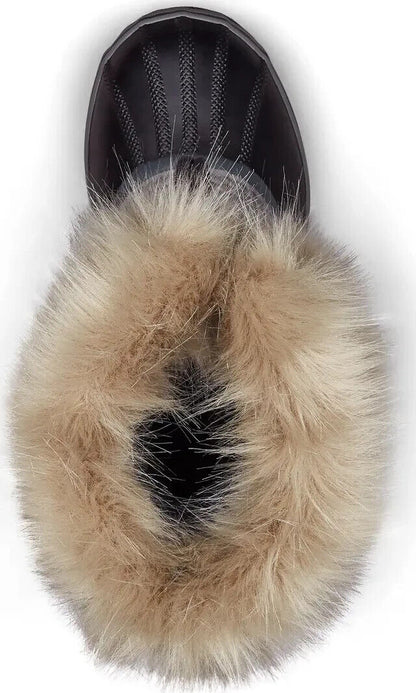 Bottes de neige isolées imperméables Sorel Youth Joan of Arctic Knit -40, taille 1