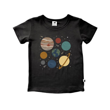 Baby/Kids' Bamboo Graphic T-Shirt | Big Energy In Umber