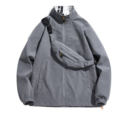 Veste en velours côtelé tendance pour garçon