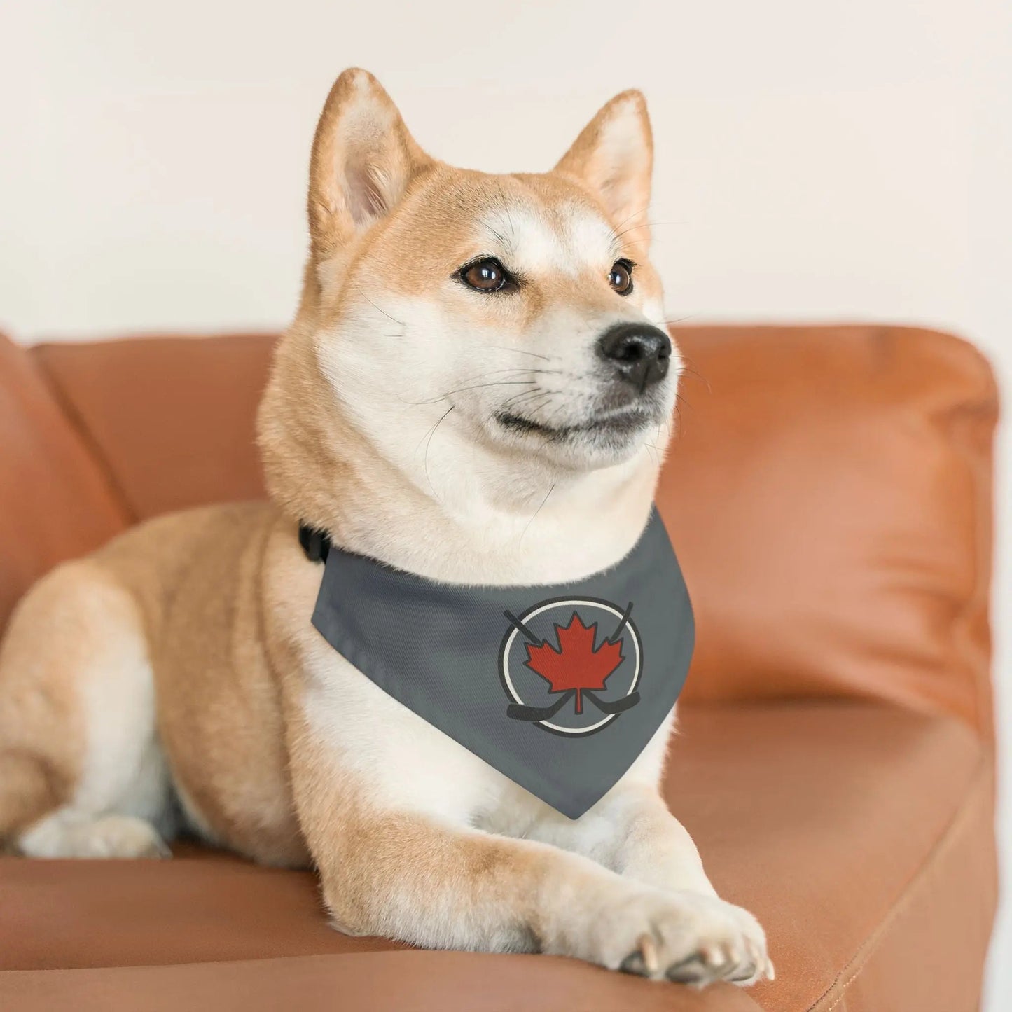 Collier bandana élégant pour animaux, parfait pour les animaux de compagnie, mode canine, Fête du Canada, accessoires pour animaux, cadeau de vacances, équipement mignon pour chien