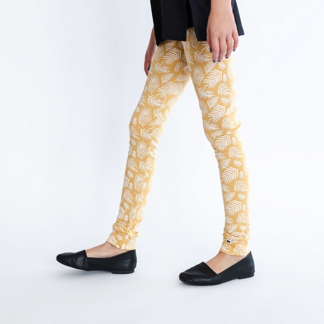 Youth Bamboo Leggings | Antique Floral