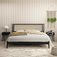 Cadre de lit en rotin naturel Ruby