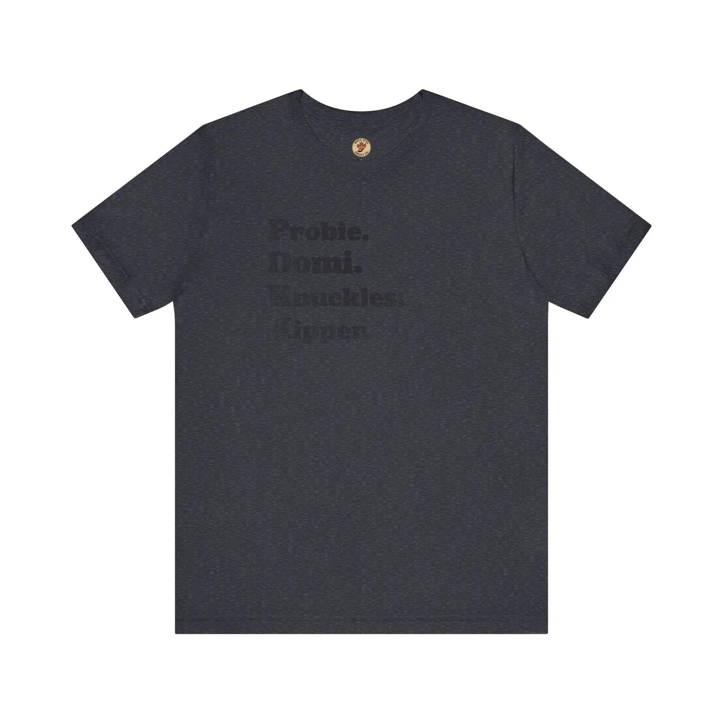 T-shirt Probie Domi Knuckles Kipper - Bagarreurs de la LNH - Maple Stick Hockey Co. - Vrai fan
