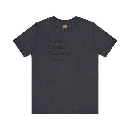 T-shirt Probie Domi Knuckles Kipper - Bagarreurs de la LNH - Maple Stick Hockey Co. - Vrai fan