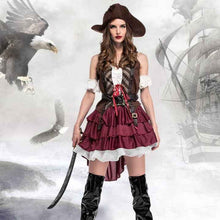 Costume de personnage d'Halloween pour femme – Tenue complète avec manteau, jupe et accessoires