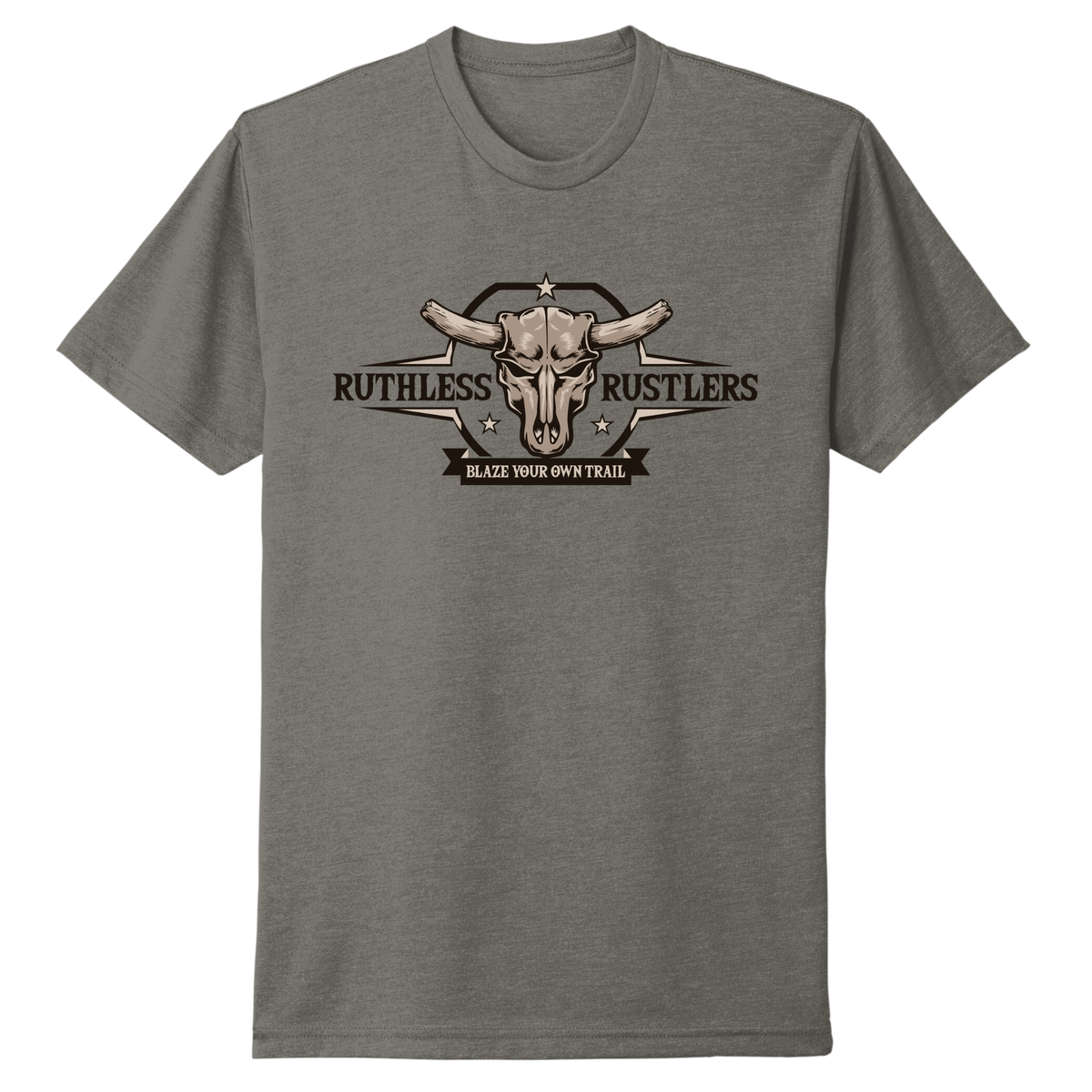 BLAZE YOUR OWN TRAIL T-SHIRT | Warm Grey
