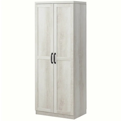 63-Inch Kitchen Pantry Cabinet – 5-Tier Storage Cabinet with Doors & Adjustable Shelves (Canada & United States Delivery Only)