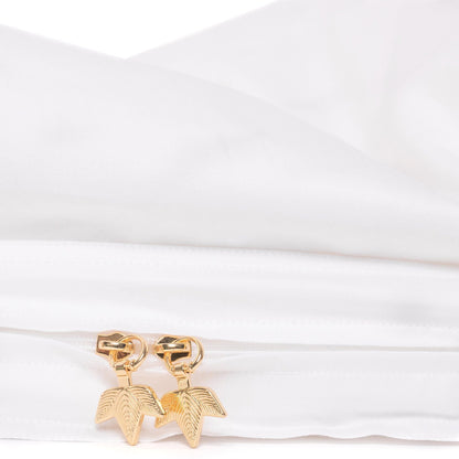Housse de couette blanche classique