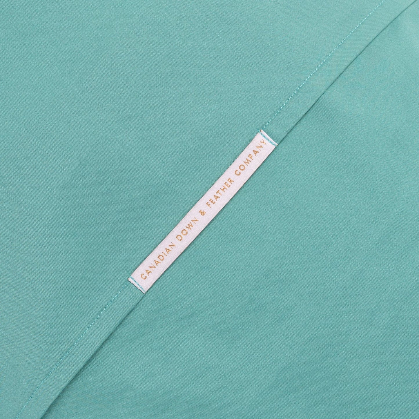 Taie d'oreiller enveloppe turquoise
