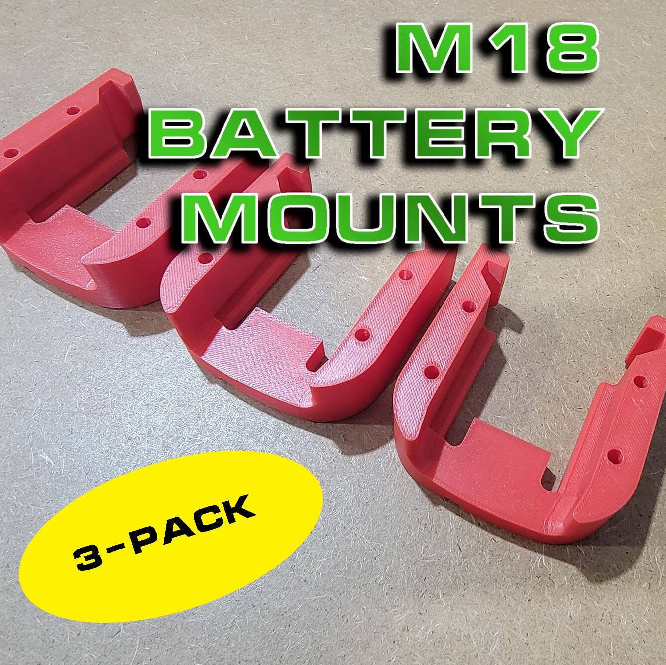 Milwaukee M18 Battery Holders