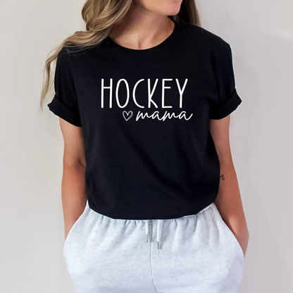 T-shirt, sweat-shirt col rond et sweat à capuche Hockey Mama – Rustic Girls